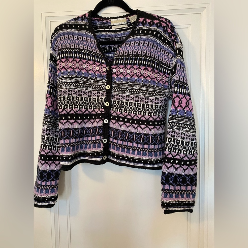 Singrid olsen size small sweater. Button down
